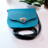 Turquoise Mini Saddle Bag